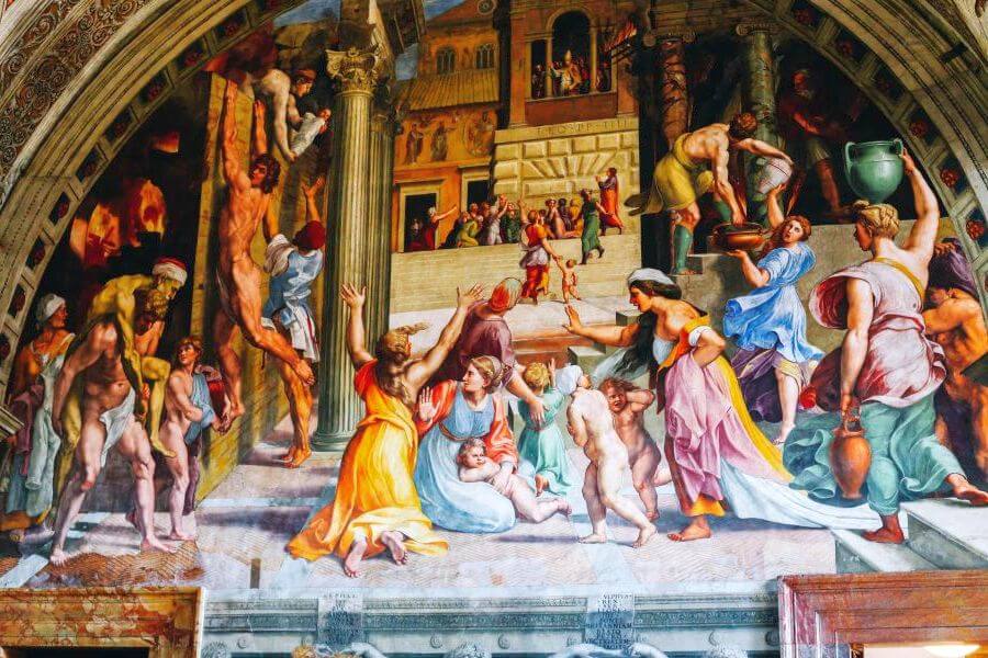 muzeum watykańskie fresk