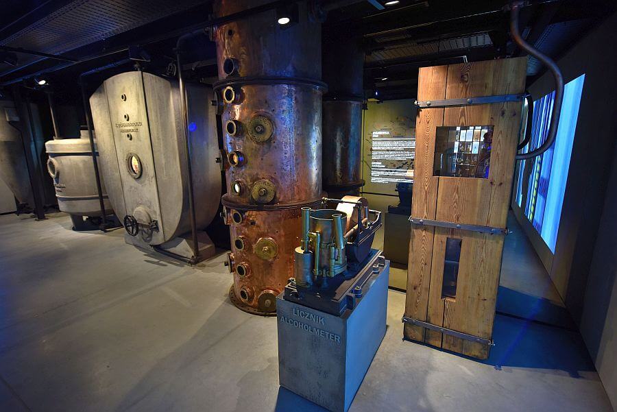 muzeum wódki sprzęt do destylacji